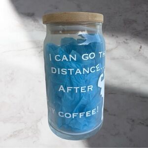 Hercules glass coffee cup